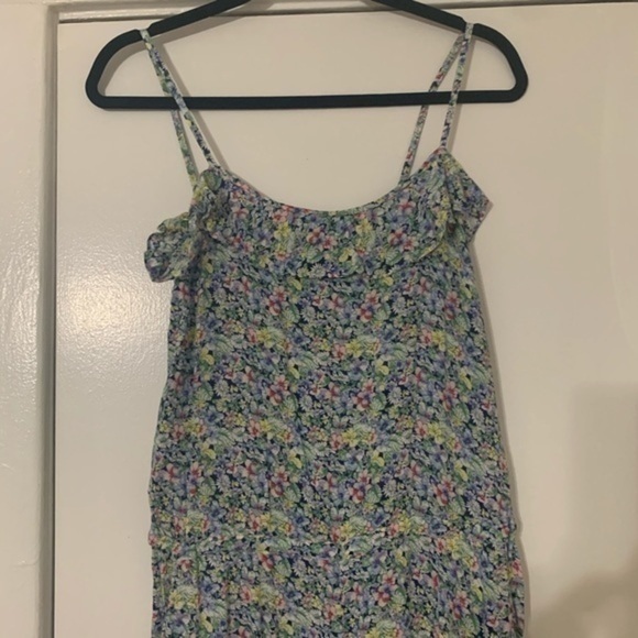 MNG Casual Floral  Jumpsuit Size Small - Picture 3 of 9